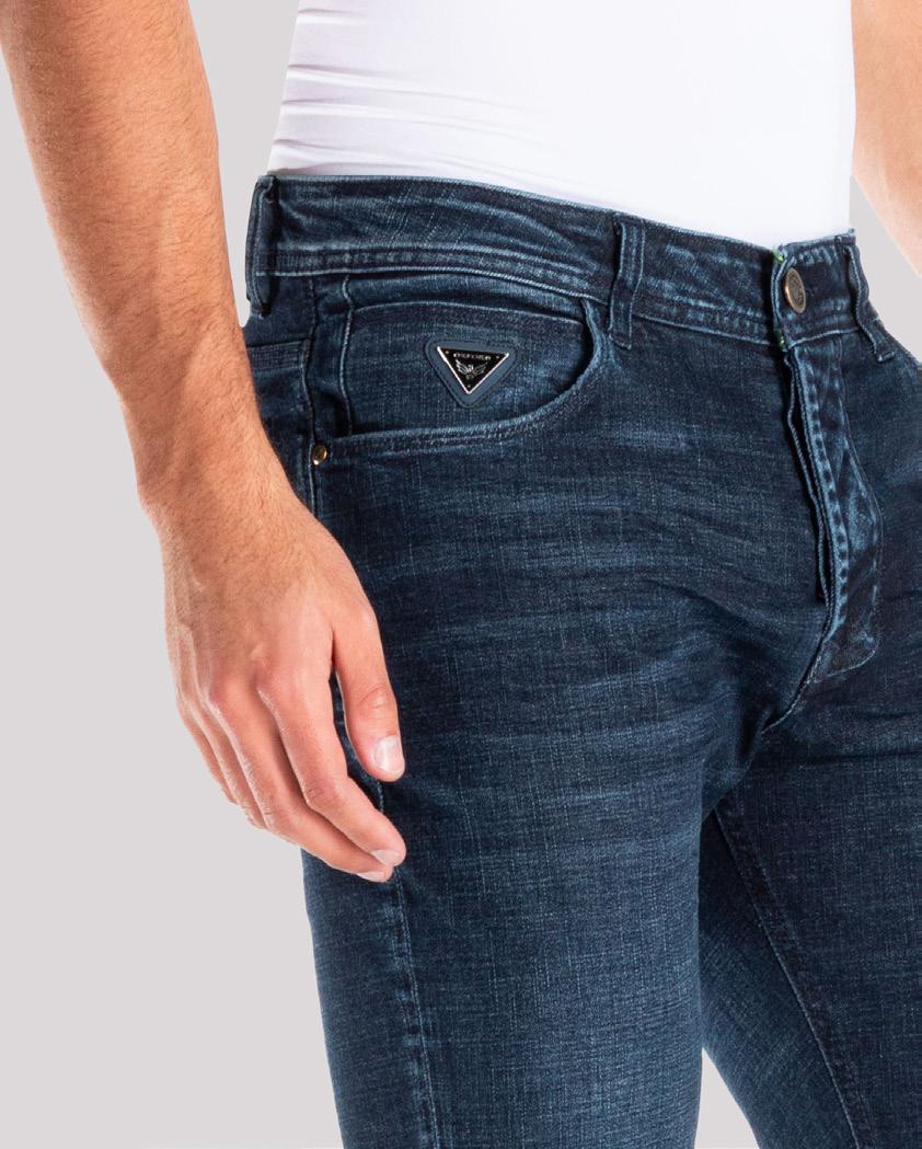 Jean Hombre Oxford 011951 Comfort Azul Oscuro