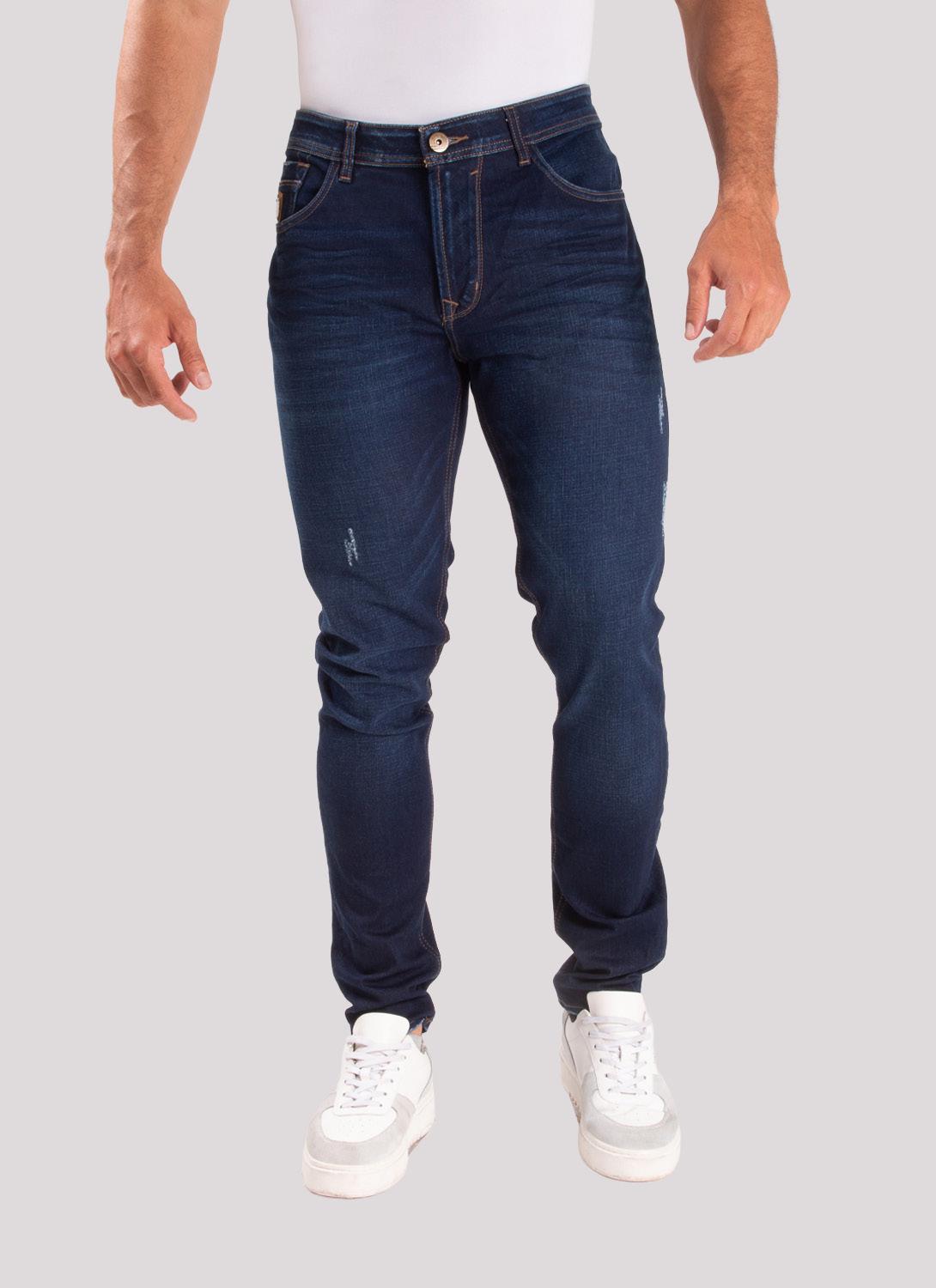 Jean Hombre Oxford 012000 Slim Azul