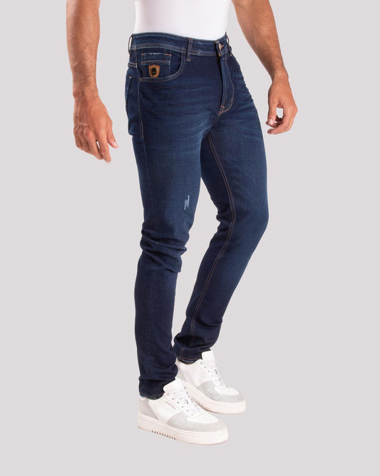 Jean Hombre Oxford 012000 Slim Azul