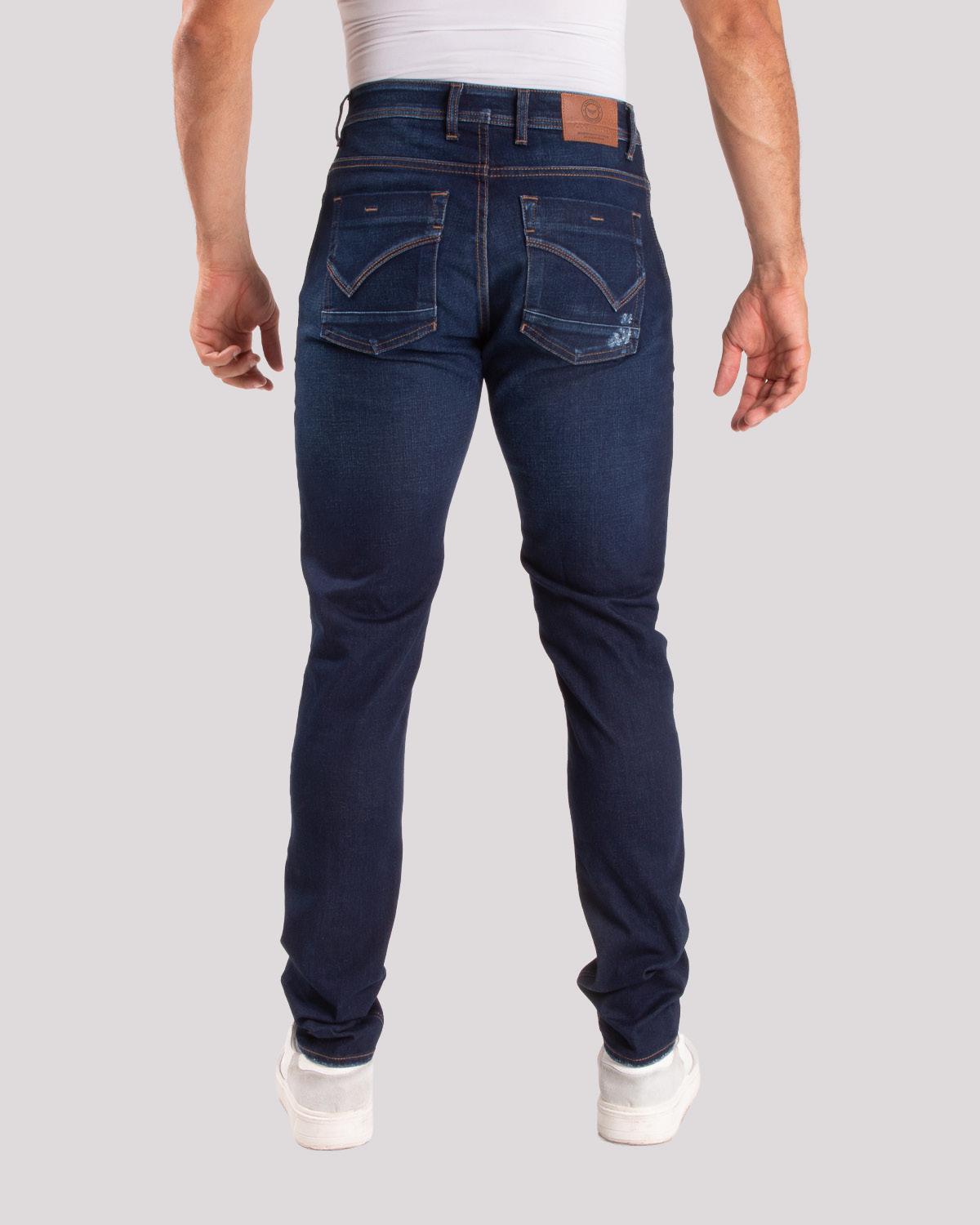 Jean Hombre Oxford 012000 Slim Azul