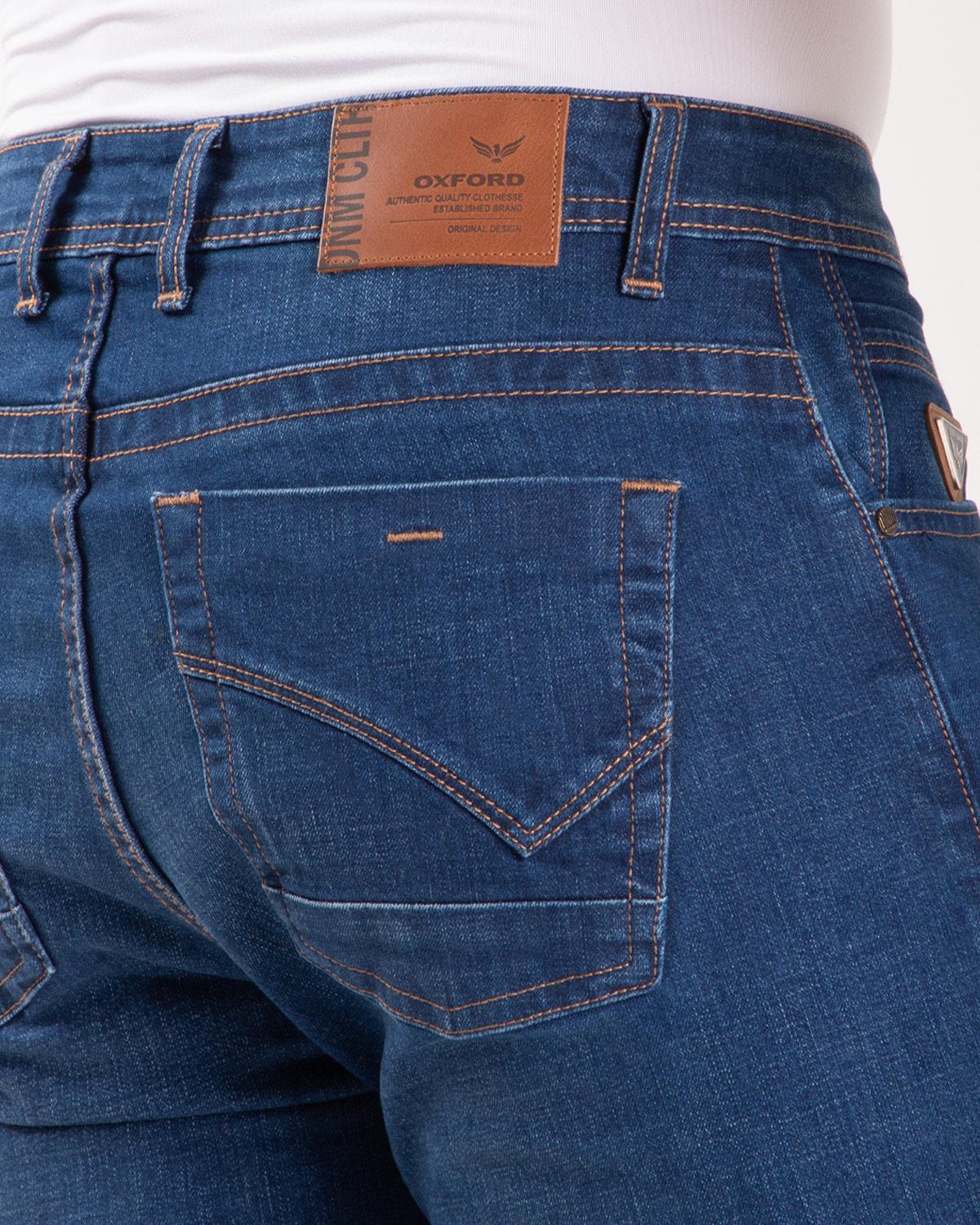 Jean Hombre Oxford 012013 Comfort Azul Medio