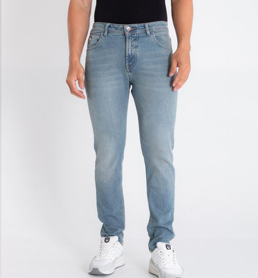 Jean Hombre Oxford 012082 Comfort Azul Claro