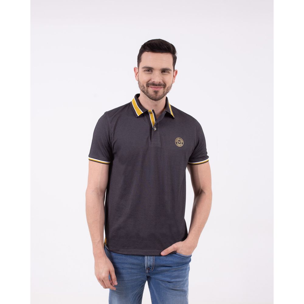 Camiseta Polo Oxford 021964 Gris Plomo