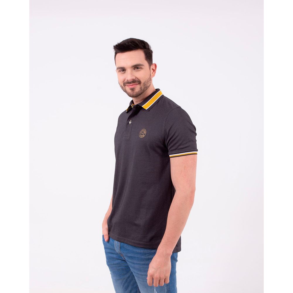 Camiseta Polo Oxford 021964 Gris Plomo