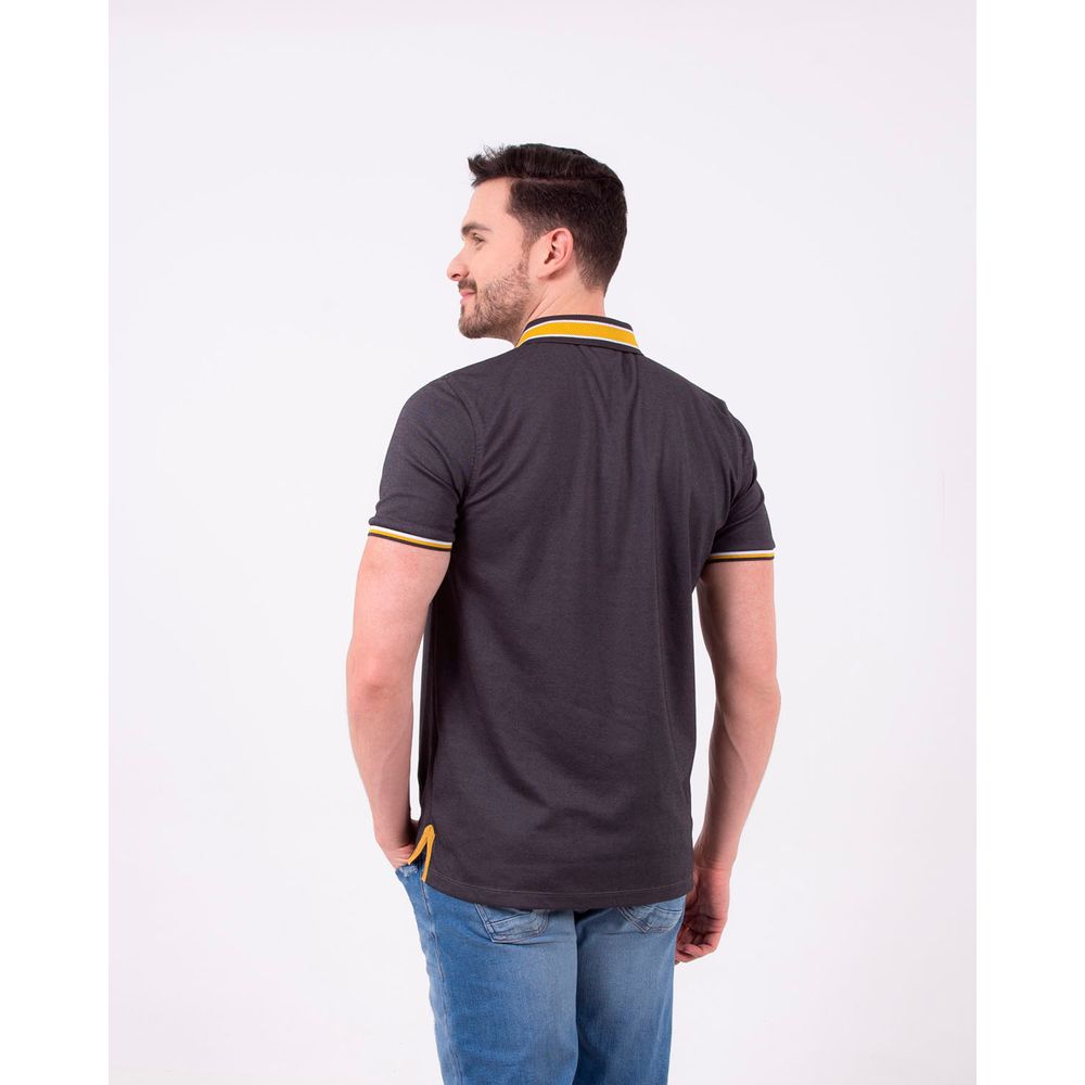 Camiseta Polo Oxford 021964 Gris Plomo
