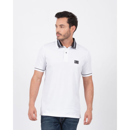 Camiseta Polo Oxford 022047 Blanco