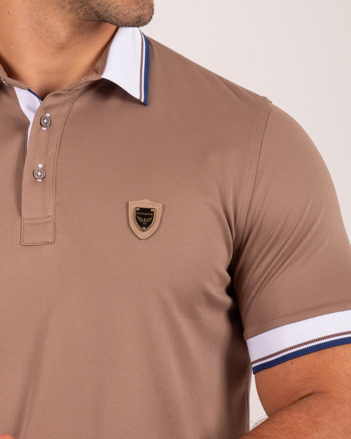 Camiseta Polo Oxford 022489 Kaqui