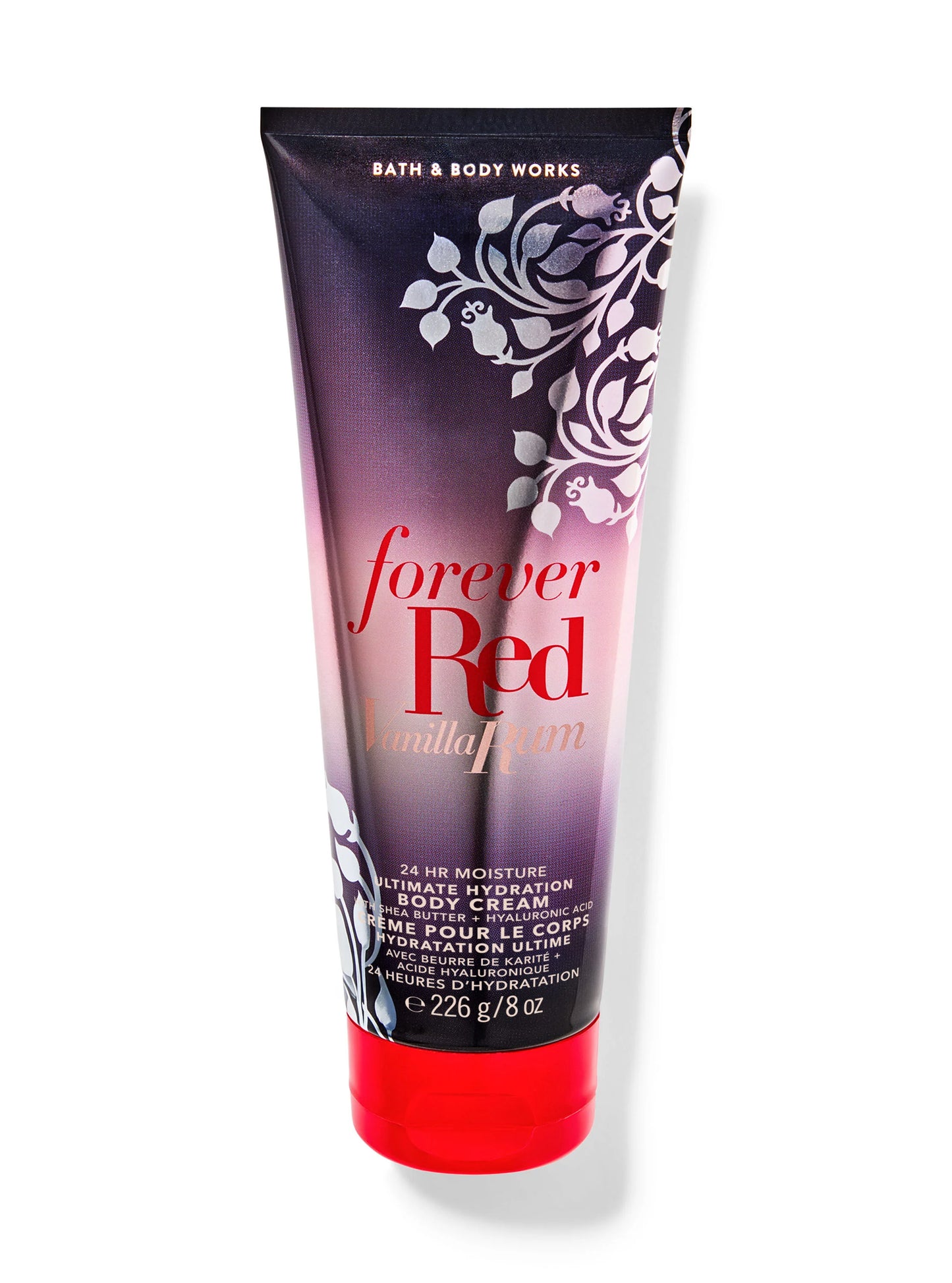 Body Cream Bath & Body Works Forever Red Vanilla Rum 226 Gr