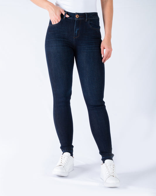 Jean Dama Oxford 041297 Azul Oscuro