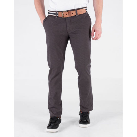 Pantalon Hombre Oxford 060576 Gris Estampado
