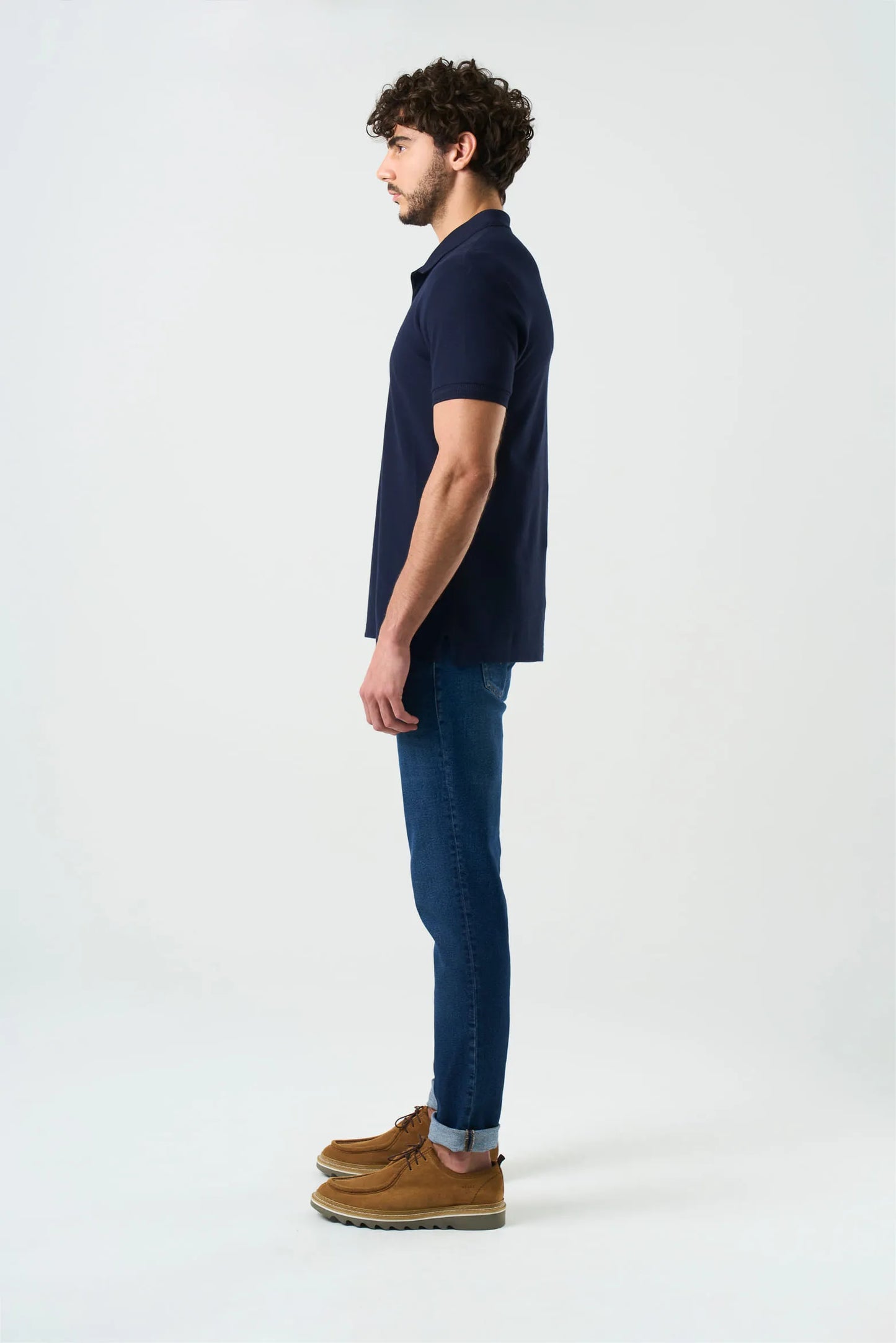 Camiseta Polo Velez Artisan 1039322 Essencial Classic Hibrido Azul Oscuro