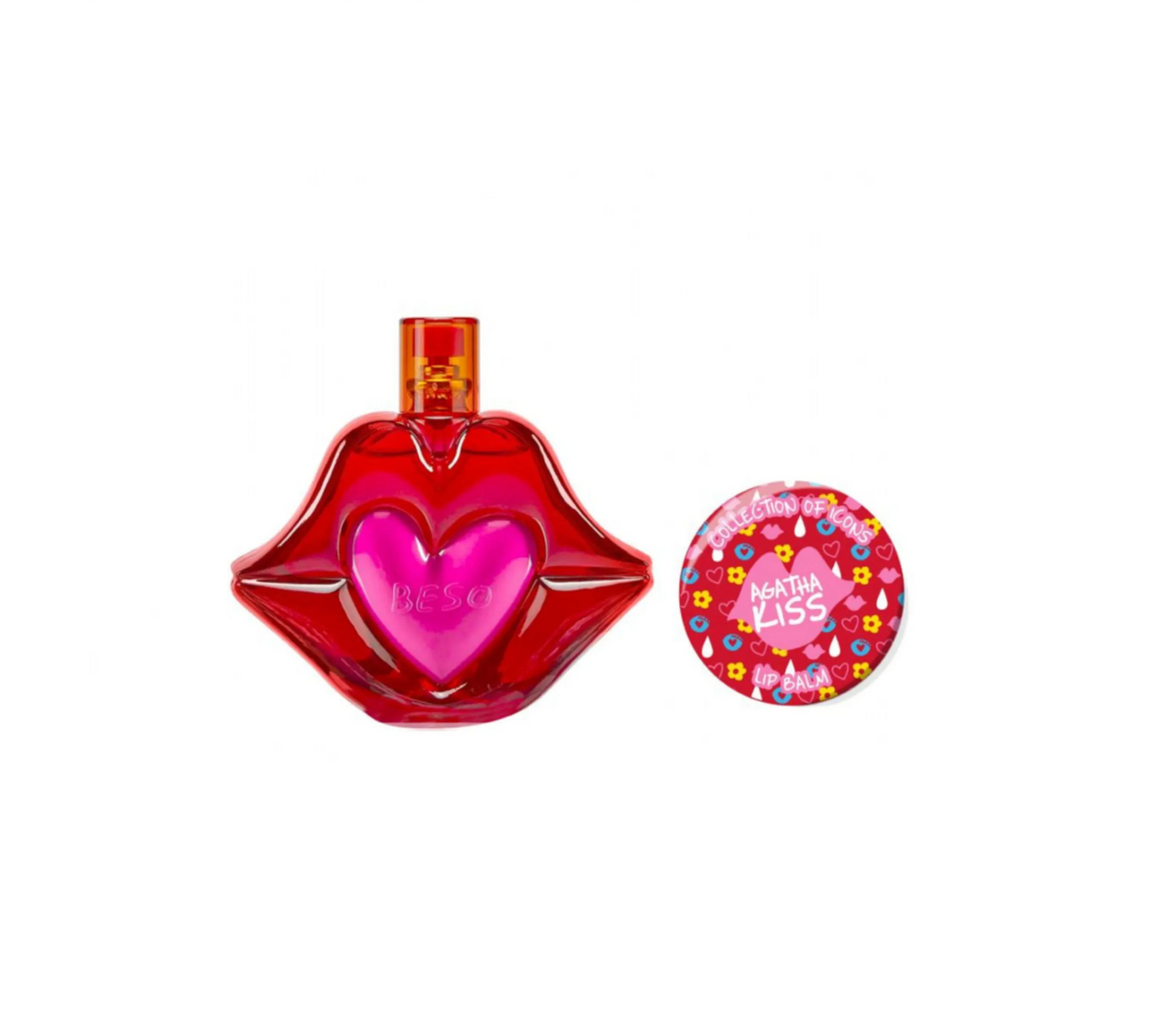 Perfume Agatha Ruiz De La Prada Beso Set (EDT100 ml+Lipbalm15Gr)