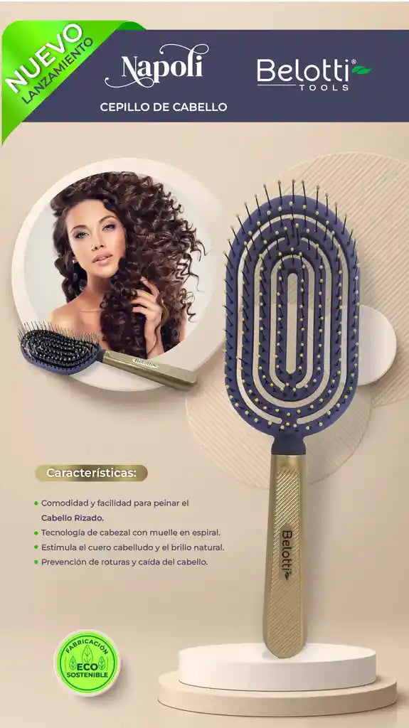 Belotti Cepillo De Cabello Napoli Desenredante