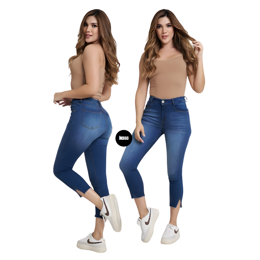 Jean Dama Ragstyle Pf35350211 Azul Oscuro