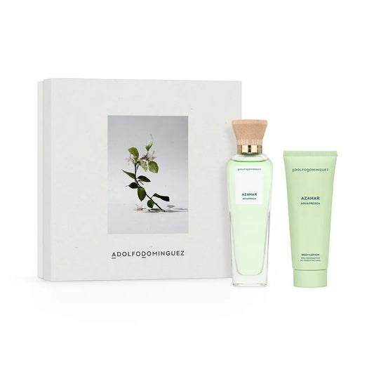 Perfume Adolfo Dominguez Aguafresca Azahar Set (EDT120ml+Bodylotion75ml)