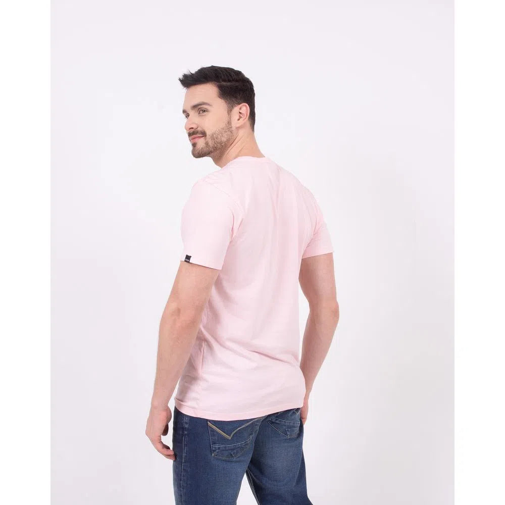 Camiseta Cuello Redondo Oxford 333461 Rosado