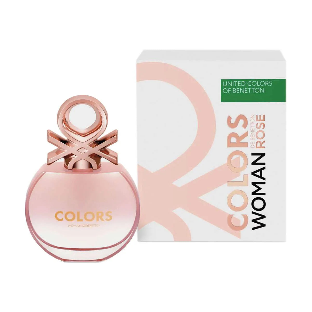 Perfume Benetton Colors Woman Rose Set (EDT80ml+Deo150ml)