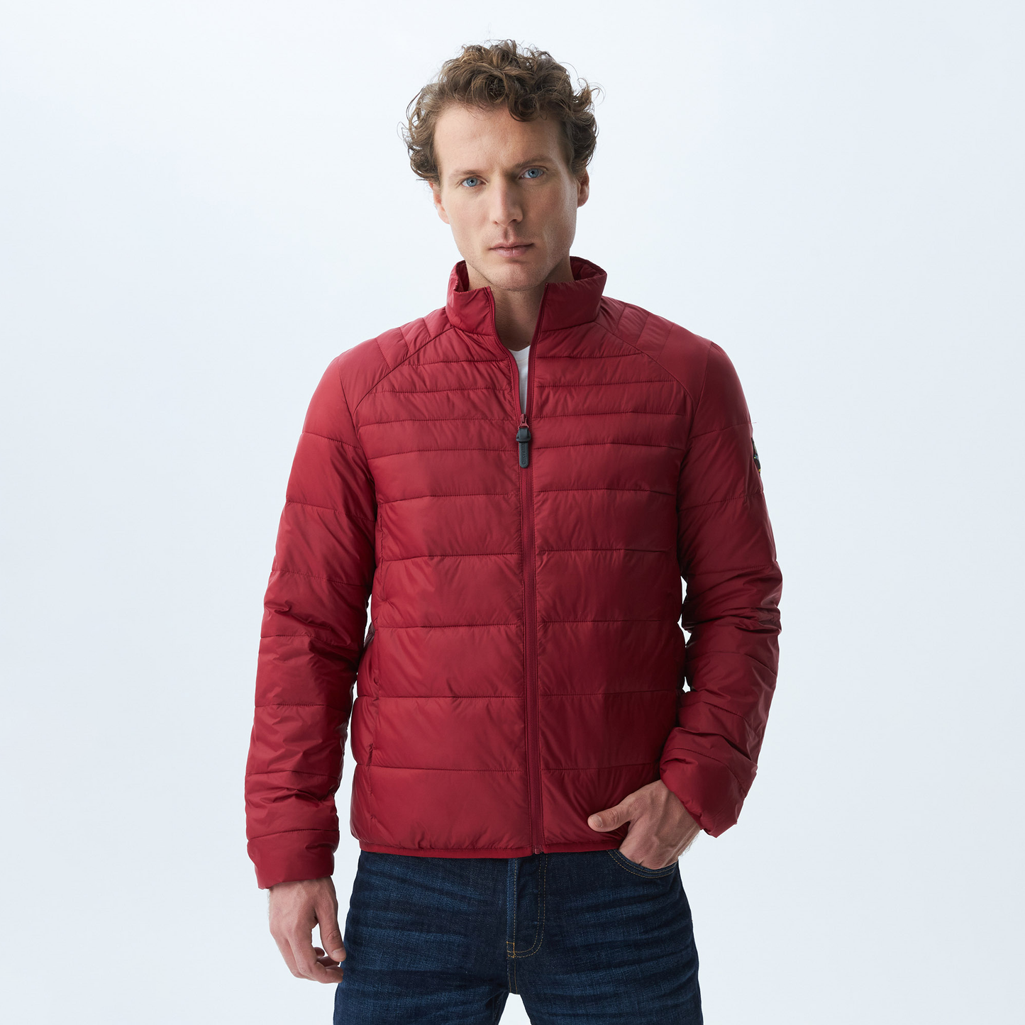 Chaqueta Hombre Chevignon 620B000 Togs Ultra Light Rojo Oscuro