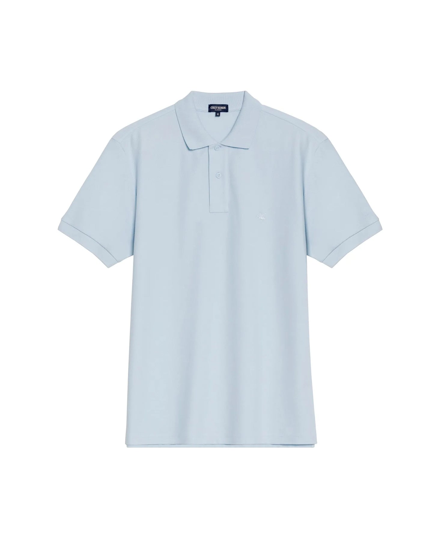 Camiseta Polo Chevignon 609G000 Classic Fit Azul Ligero Claro