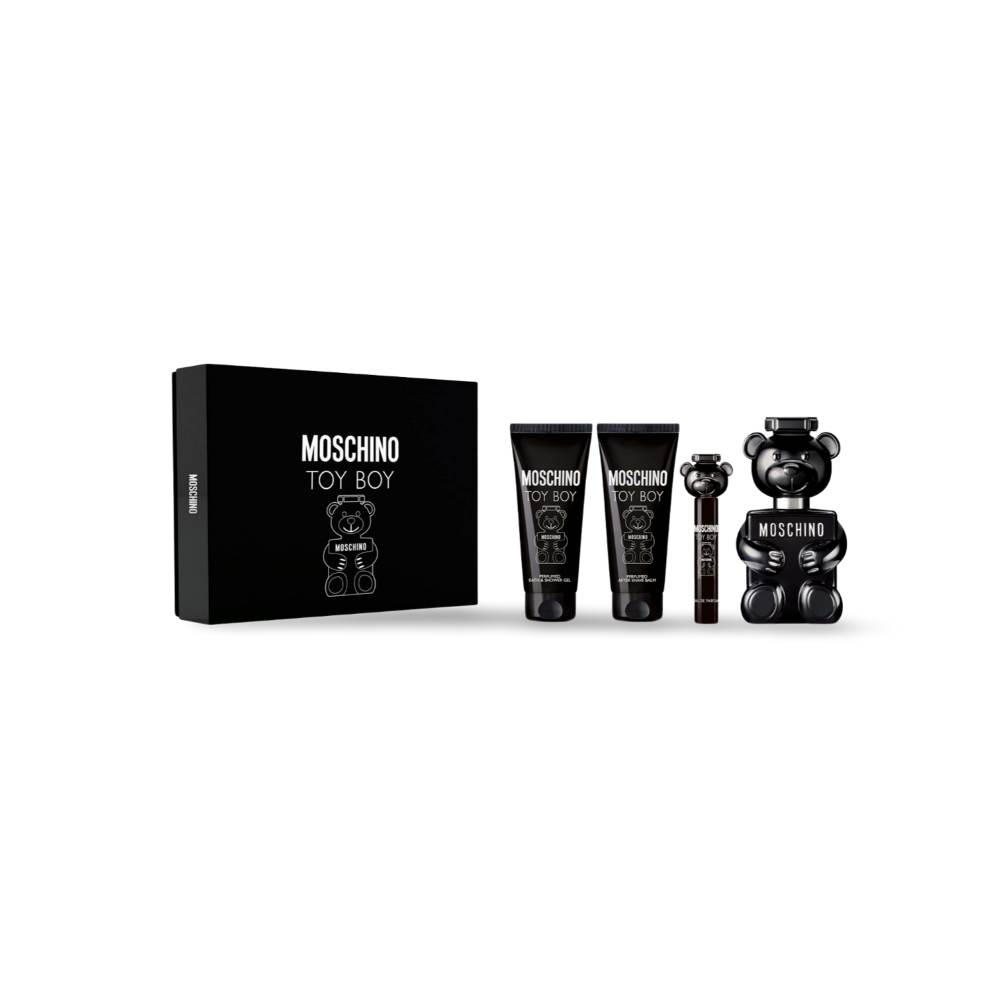 Perfume Moschino Toy Boy Set (EDP100ml+10ml+Showergel100ml+Aftershave100ml)