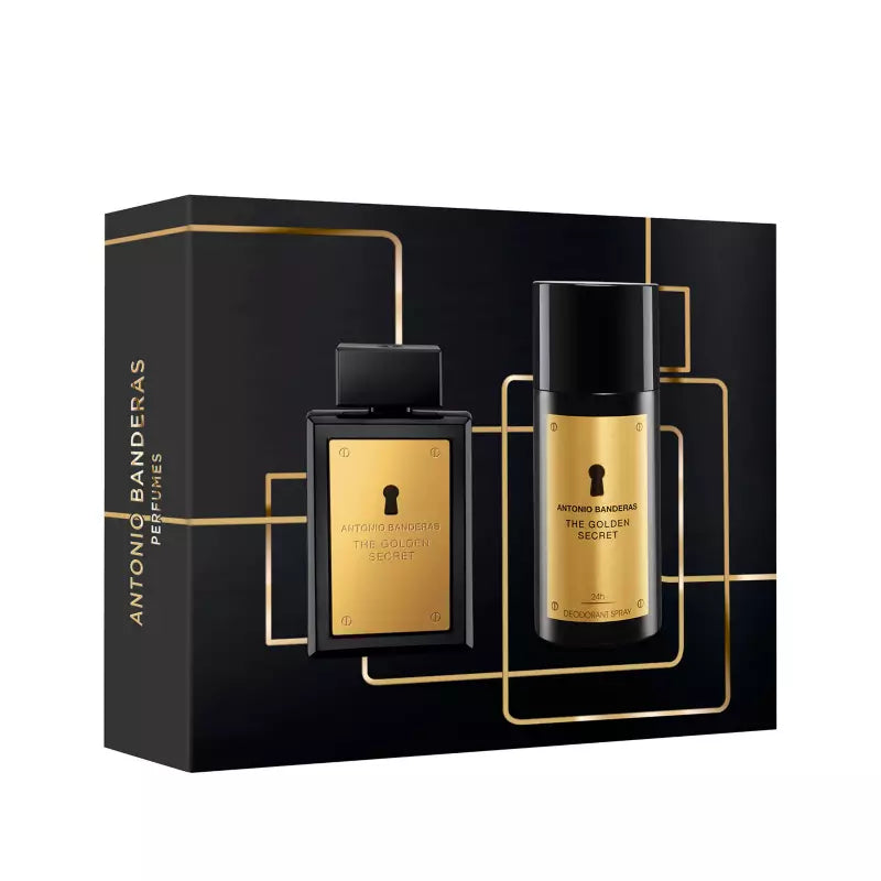 Perfume Antonio Banderas The Golden Secret Set (EDT100ml+Deo150ml)