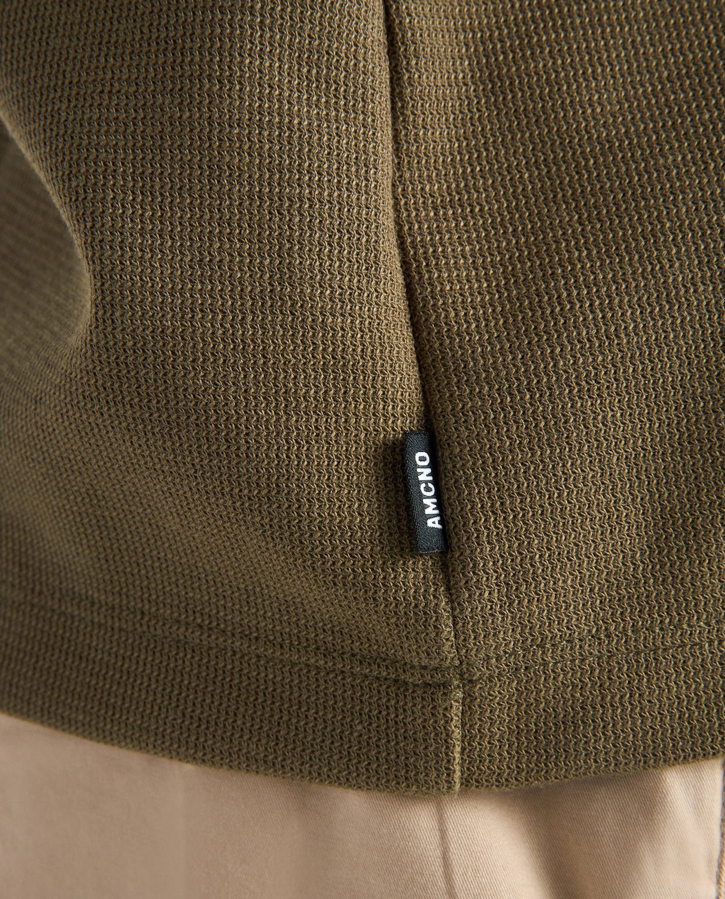 Camiseta Polo Americanino 802H004 Classic Fit Verde Cumbal Ultraoscuro