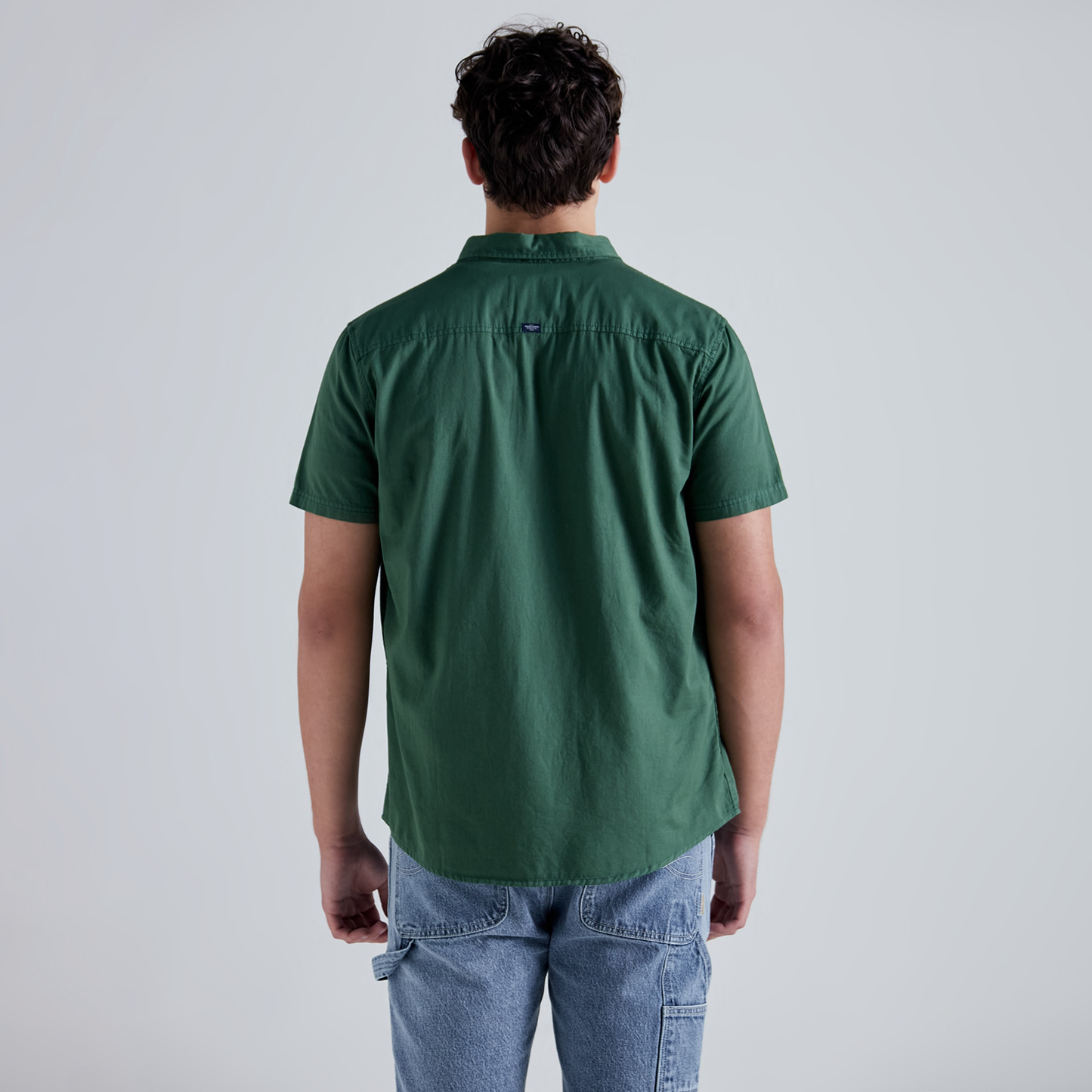 Camisa Manga Corta Americanino 811E001 Slim Fit Verde