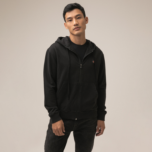 Chaqueta Capota Hombre Americanino 880D003 Algodon Negro