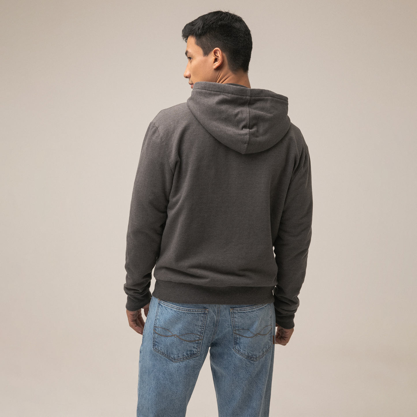 Chaqueta Capota Hombre Americanino 880D004 Algodon Gris Jaspe