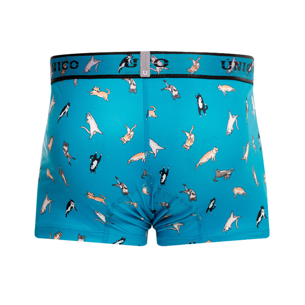 Boxer Unico Fun Felino Corto Microfibra