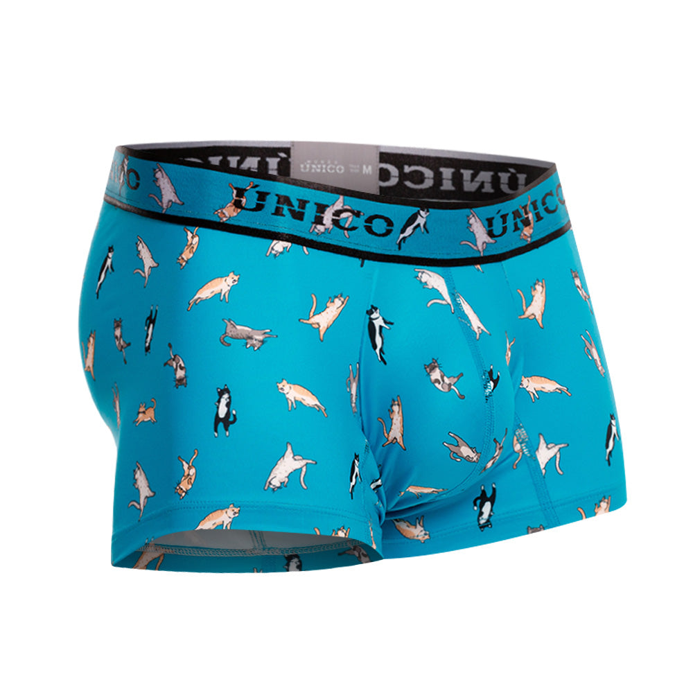 Boxer Unico Fun Felino Corto Microfibra