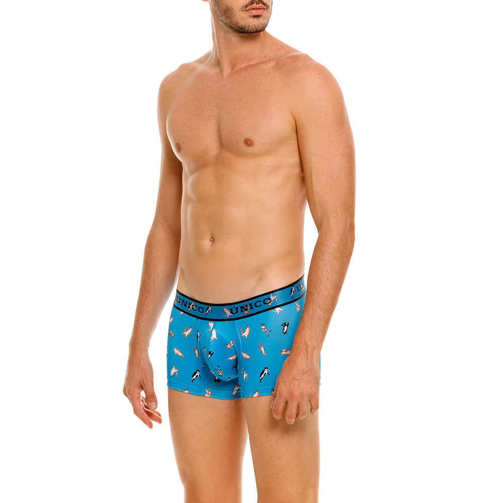 Boxer Unico Fun Felino Corto Microfibra