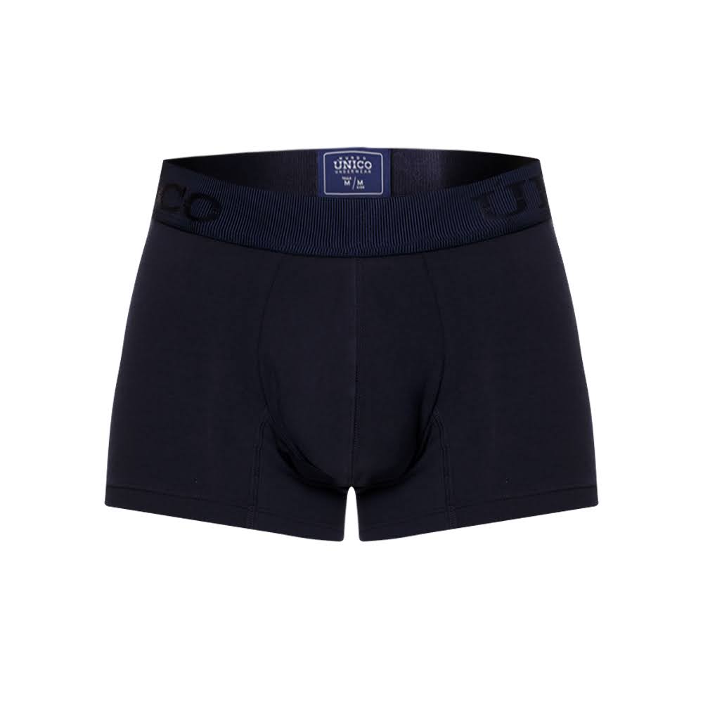 Boxer Unico Clasico Ebano M23 Corto Microfibra Azul Oscuro