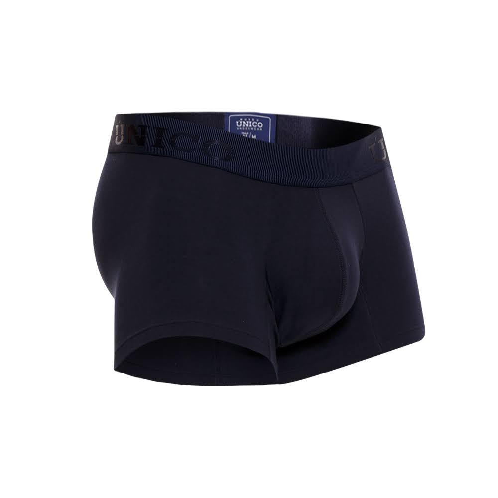 Boxer Unico Clasico Ebano M23 Corto Microfibra Azul Oscuro