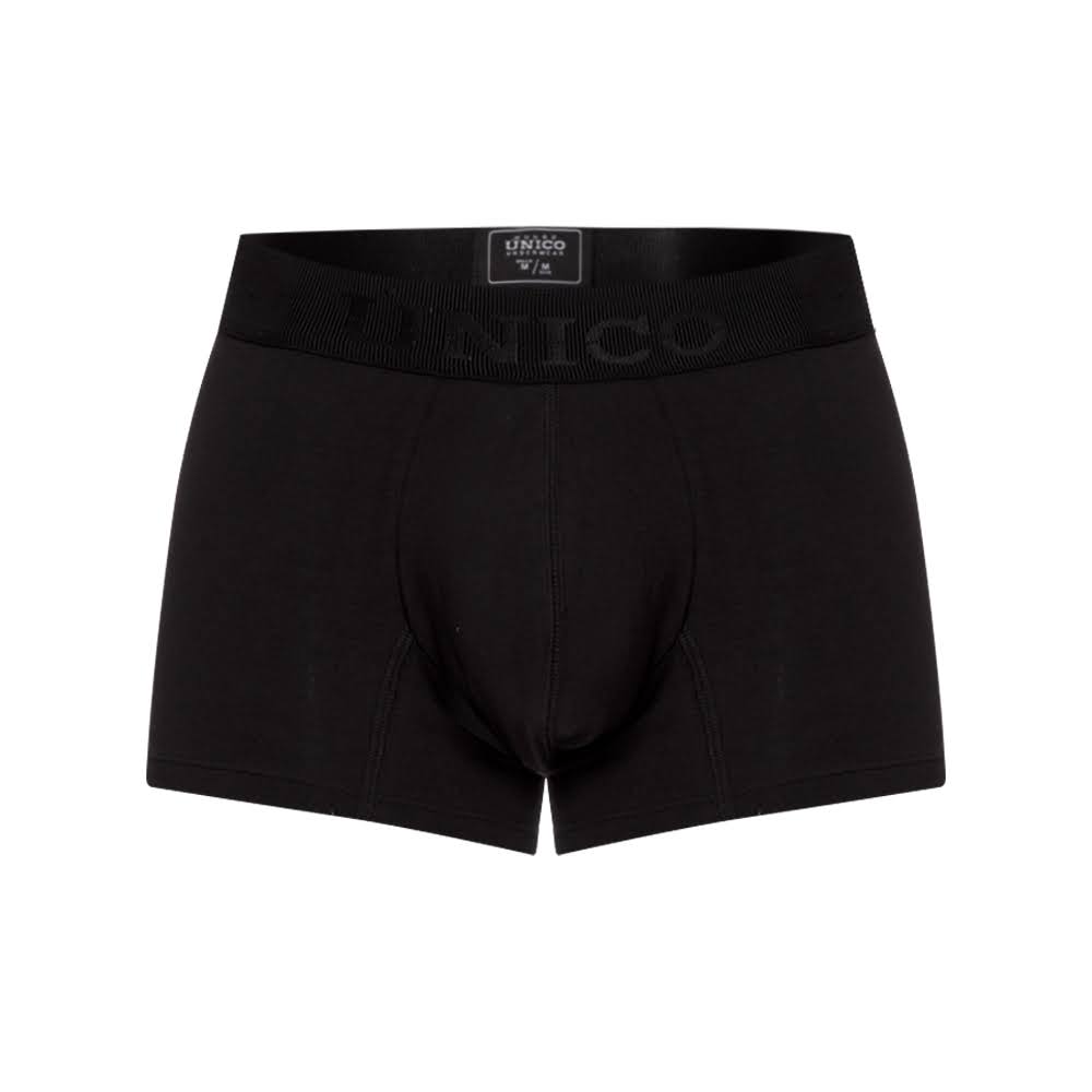 Boxer Unico Clasico Roble M23 Corto Microfibra Negro