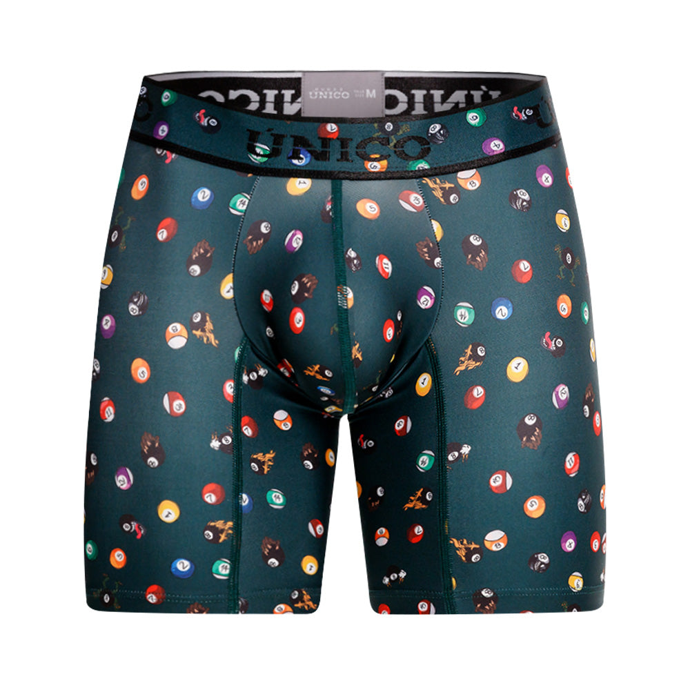 Boxer Unico Fun Billar Medio Microfibra