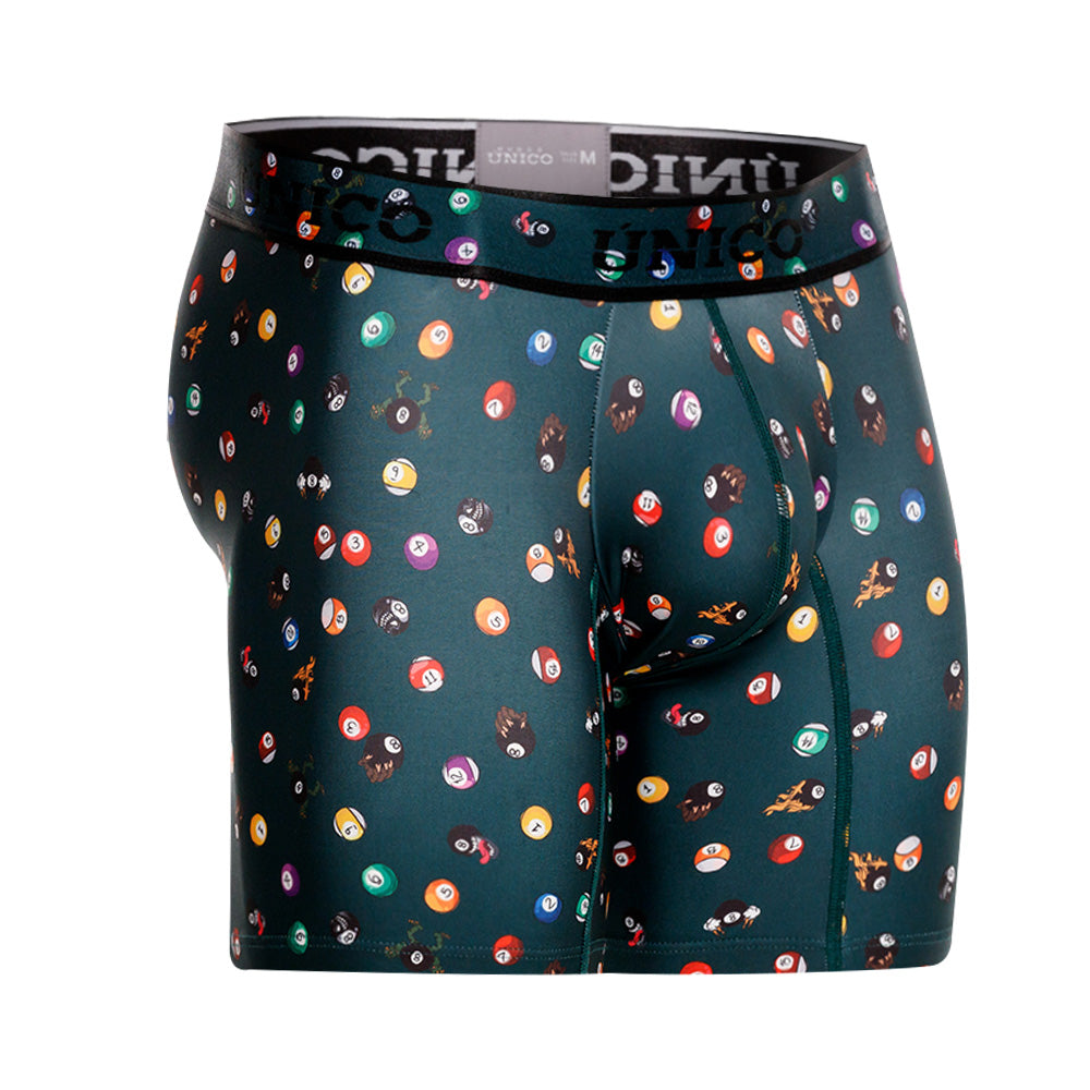 Boxer Unico Fun Billar Medio Microfibra