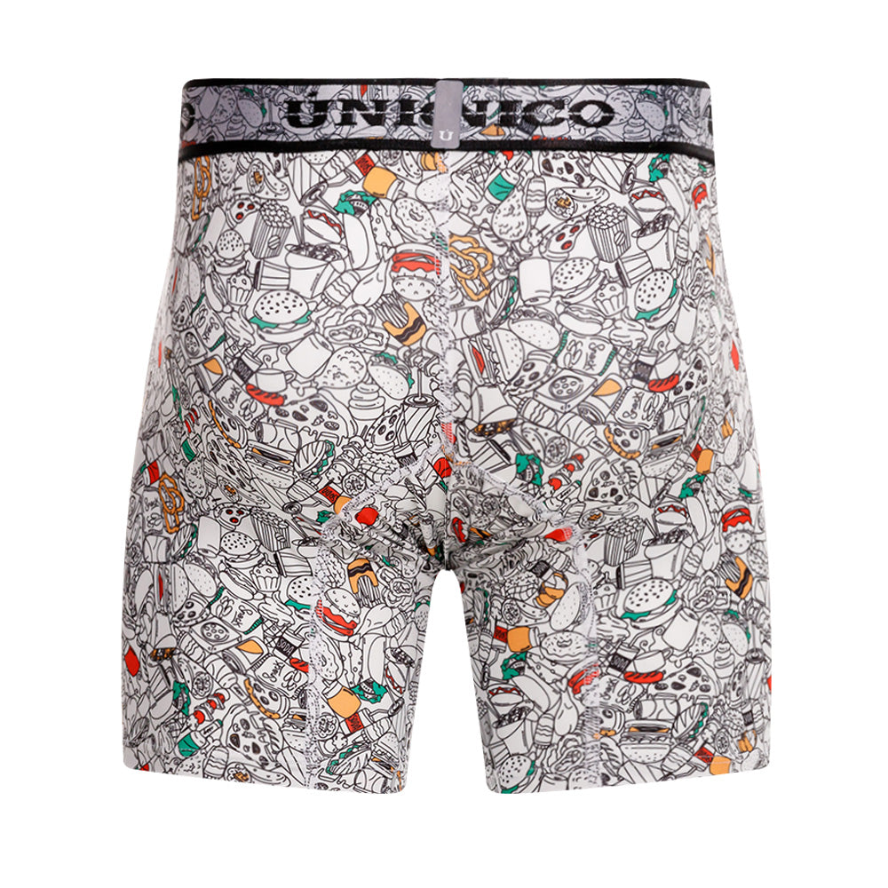 Boxer Unico Fun Botana Medio Microfibra