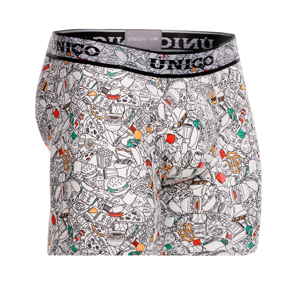 Boxer Unico Fun Botana Medio Microfibra
