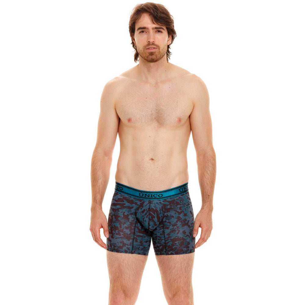 Boxer Unico Camuflar Medio Microfibra Microperforado