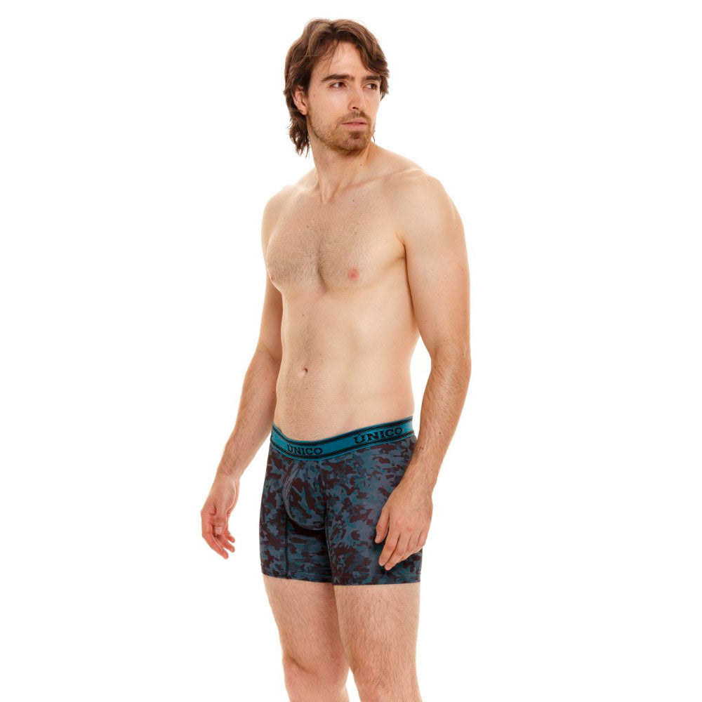 Boxer Unico Camuflar Medio Microfibra Microperforado