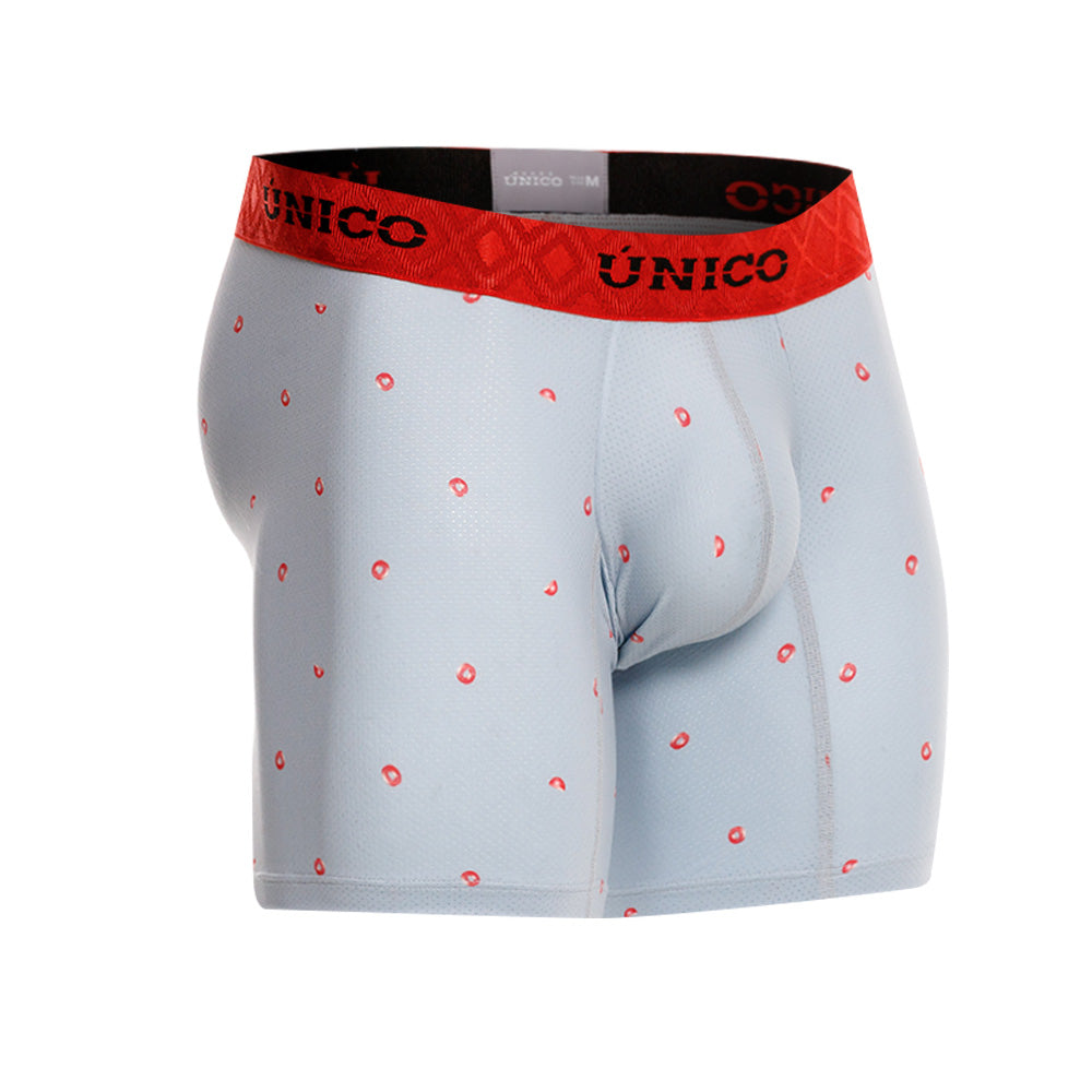 Boxer Unico Circulos Medio Microfibra Microperforado