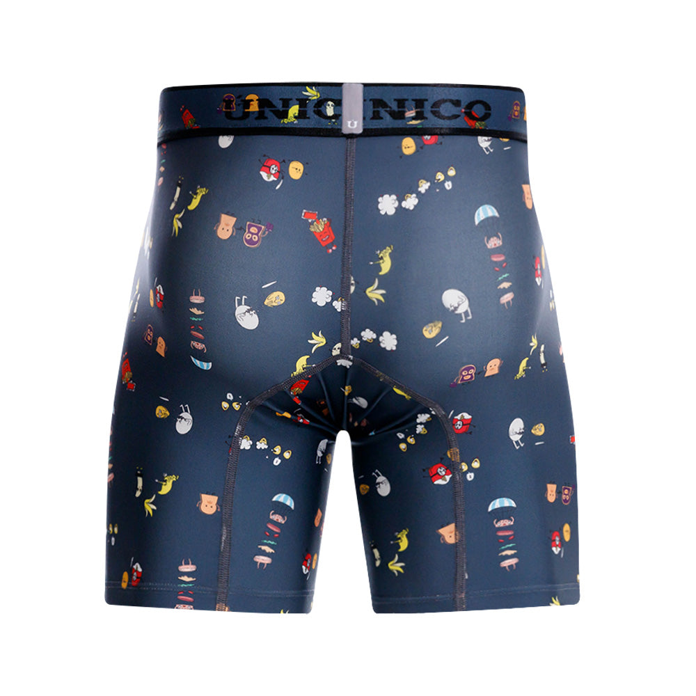 Boxer Unico Fun Comida Divertida Medio Microfibra