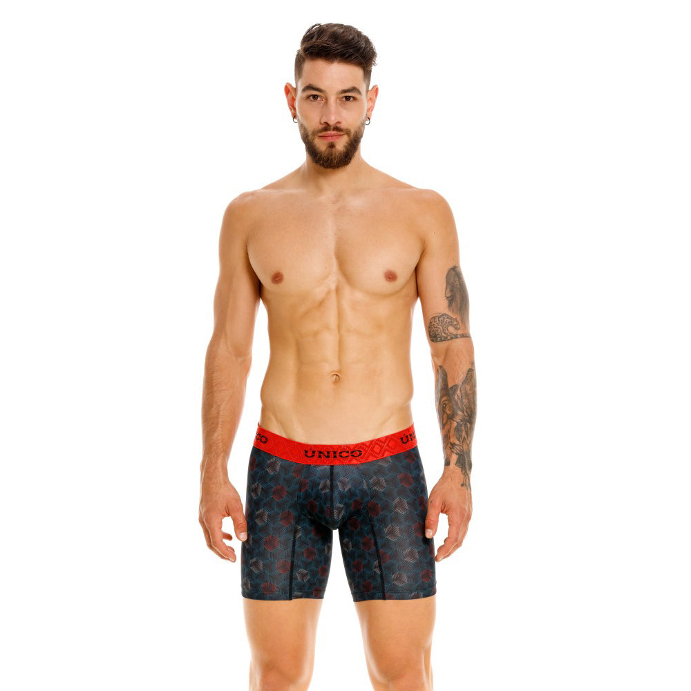 Boxer Unico Cuboide Medio Microfibra