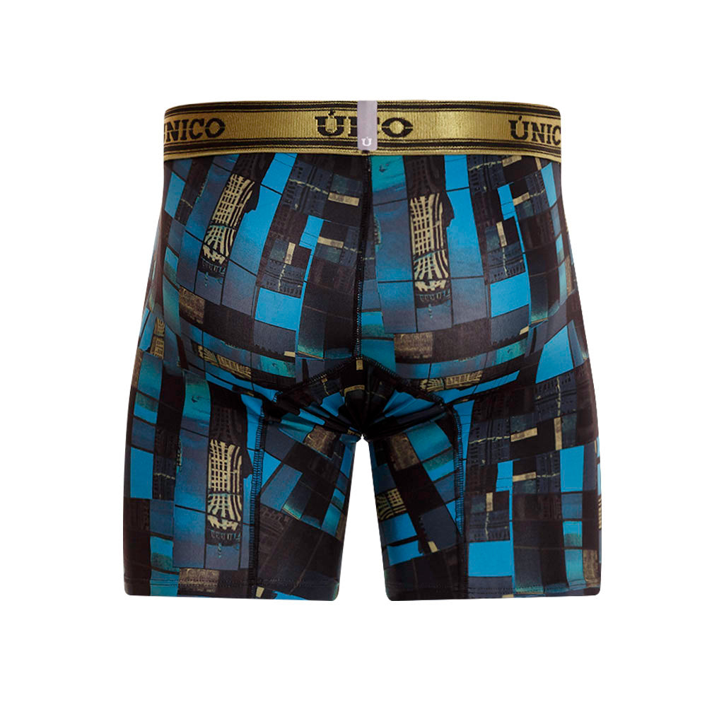 Boxer Unico Esquema Medio Microfibra