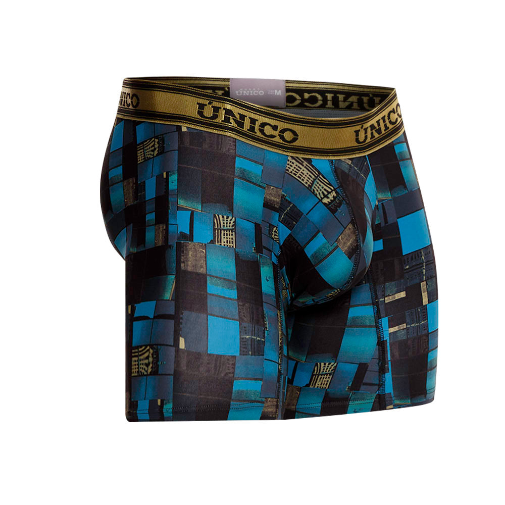 Boxer Unico Esquema Medio Microfibra
