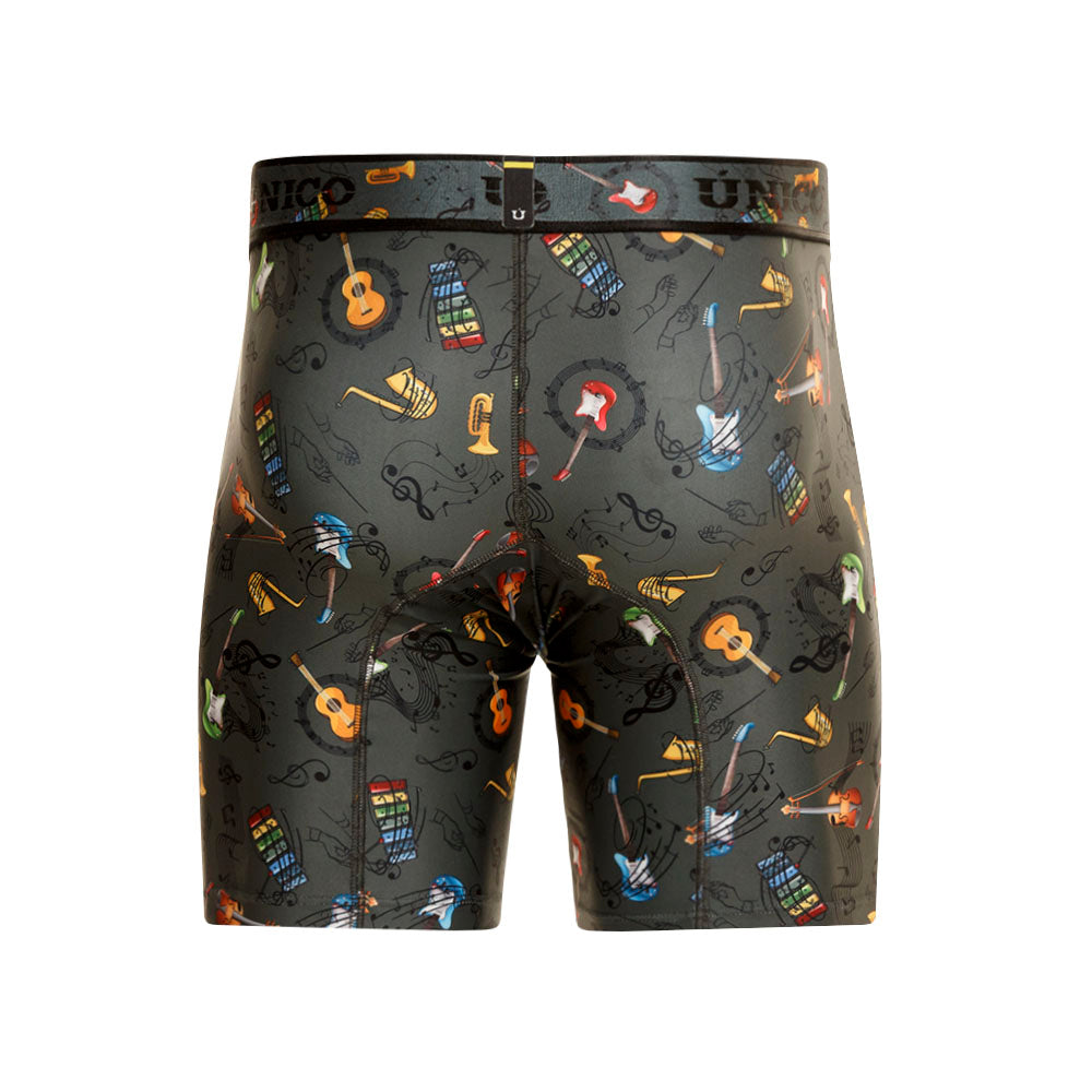 Boxer Unico Fun Musica Medio Microfibra