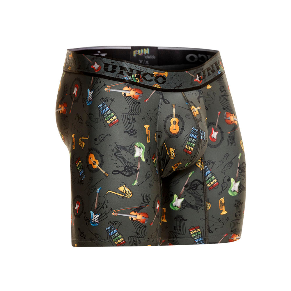 Boxer Unico Fun Musica Medio Microfibra