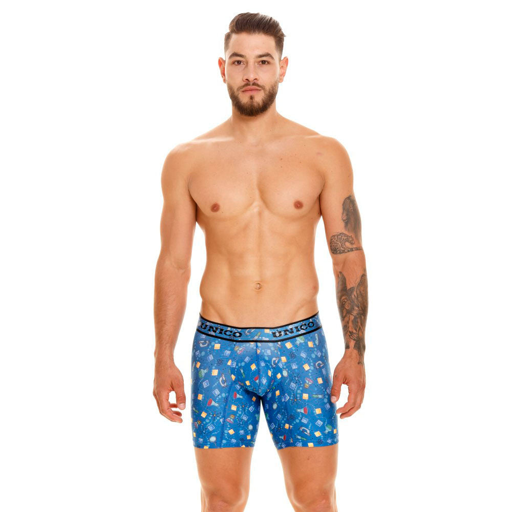 Boxer Unico Fun Quimica Medio Microfibra