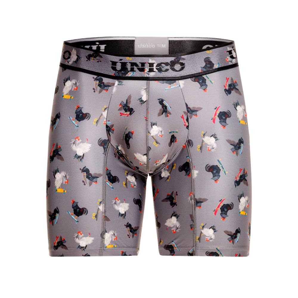 Boxer Unico Fun Galloneto Medio Microfibra